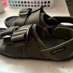 ASTRAL Olive Green Sandals for Men NWOT